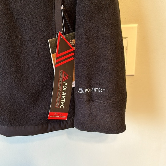 THE NORTH FACE ALPINE POLARTEC 200 FULL ZIP FLEECE JACKET MEN'S XXL TNF BLACK - Picture 5 of 10